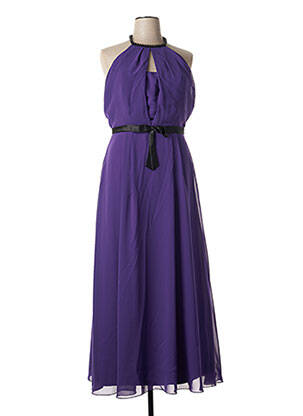 Robe longue violet EMMERLING pour femme