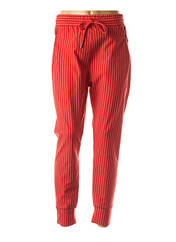 Pantalon droit rouge ZHRILL pour femme seconde vue