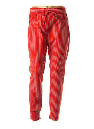 Pantalon droit rouge ZHRILL pour femme