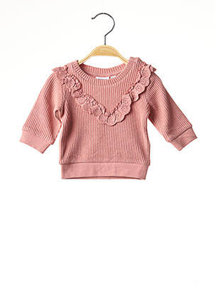 Sweat-shirt rose NAME IT pour fille