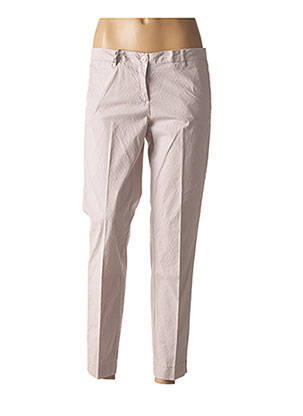 Pantalon chino gris VIRGINIA BLU' pour femme