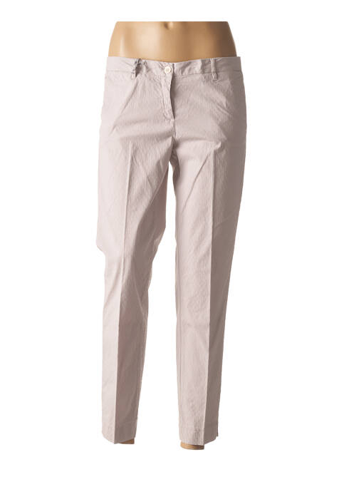 Pantalon chino gris VIRGINIA BLU' pour femme