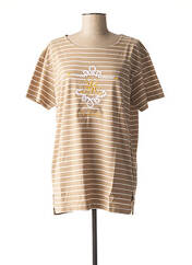 T-shirt beige VERICLAU pour femme seconde vue