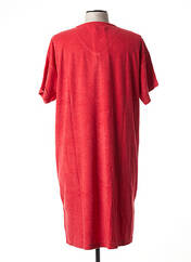 Robe mi-longue rouge VERICLAU pour femme seconde vue