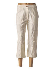 Pantalon 7/8 blanc TOO KATAI pour femme seconde vue