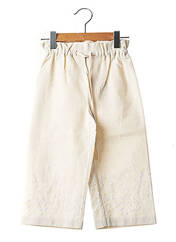Pantalon large beige BFD CREATION pour fille seconde vue