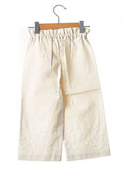 Pantalon large beige BFD CREATION pour fille seconde vue