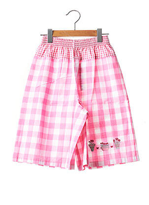 Jupe short rose BFD CREATION pour fille
