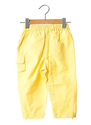Pantalon cargo jaune KANZ pour garçon
