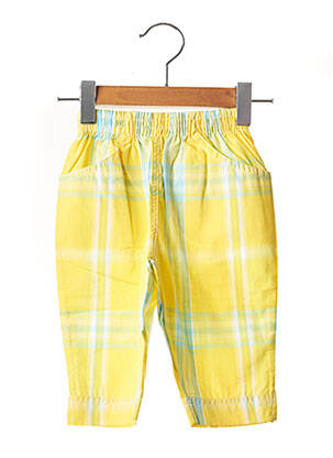 Pantalon droit jaune BERLINGOT pour garçon