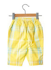 Pantalon droit jaune BERLINGOT pour garçon seconde vue
