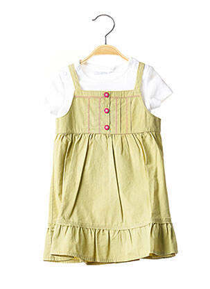 Top/robe vert LAPIN BLEU pour fille