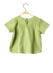 T-shirt vert LAPIN BLEU pour garçon seconde vue