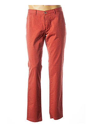 Pantalon chino orange COFOX pour homme