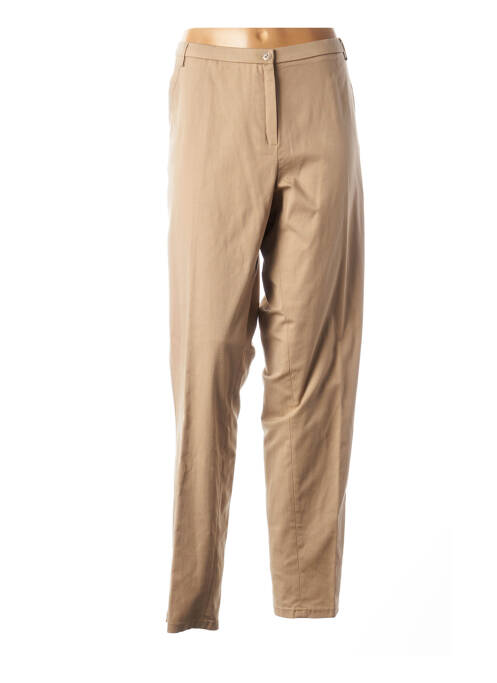 Pantalon droit beige MERI & ESCA pour femme