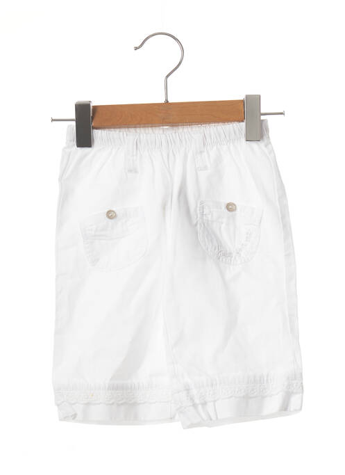 Pantalon droit blanc 3 POMMES pour fille
