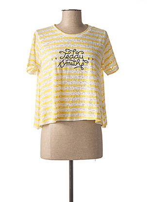T-shirt jaune TEDDY pour fille