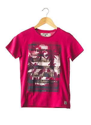 T-shirt rose GARCIA pour garçon