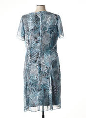 Robe mi-longue bleu FRANCE RIVOIRE pour femme seconde vue