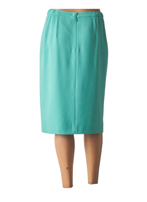 Jupe mi-longue vert PAUL MAUSNER pour femme