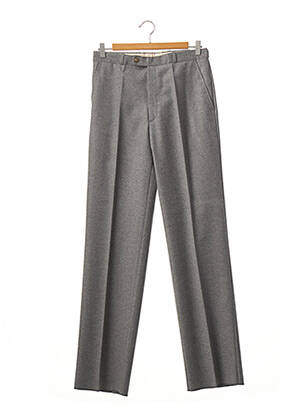 Pantalon droit gris FRANCOIS DEGASNES pour homme