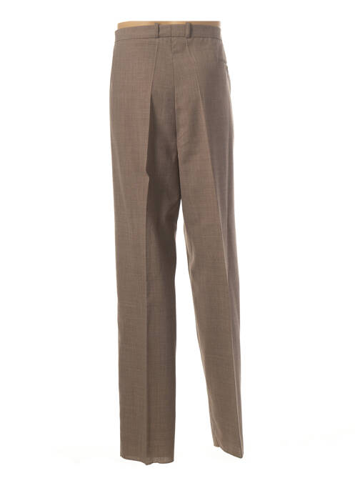 Pantalon droit beige FRANCOIS DEGASNES pour homme