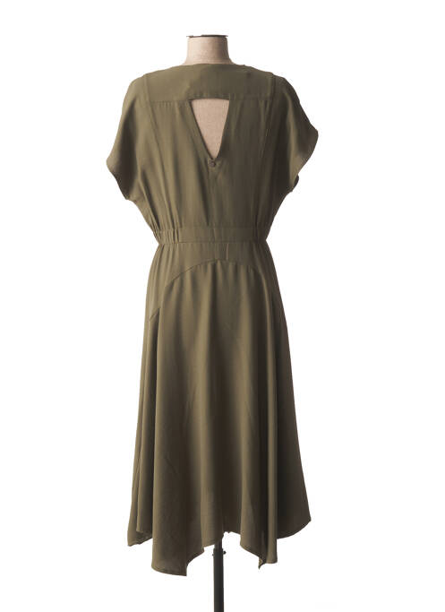 Robe mi-longue vert MADO ET LES AUTRES pour femme