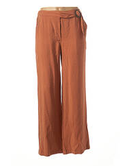 Pantalon droit orange LOLA ESPELETA pour femme seconde vue