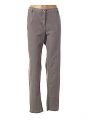 Pantalon slim gris BX pour femme seconde vue