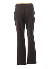 Pantalon slim marron LCDN pour femme seconde vue
