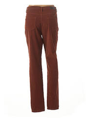 Pantalon slim marron LCDN pour femme seconde vue