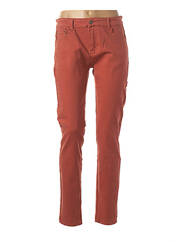 Pantalon slim orange KALISSON pour femme seconde vue