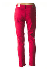 Pantalon slim rouge IMITZ pour femme seconde vue