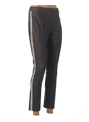 Pantalon 7/8 taille normale taille normale bleu VILAGALLO femme
