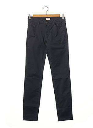 Pantalon slim taille normale taille normale bleu MAYJUNE femme