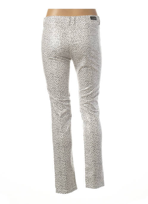 Pantalon slim blanc MAYJUNE pour femme