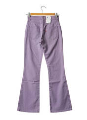 Jeans bootcut violet LEVIS pour femme seconde vue