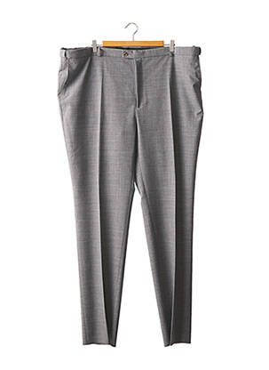 Pantalon chino gris PIERRE D'ARLANC pour homme