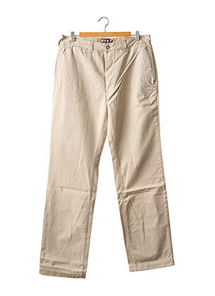 Pantalon large beige C17 pour homme