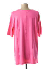 T-shirt rose ZHENZI pour femme seconde vue