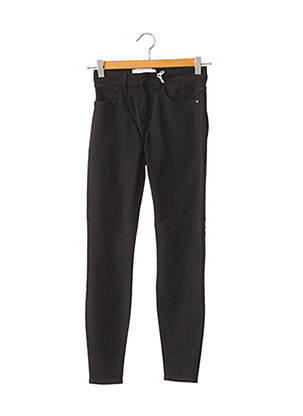 Pantalon slim stretch taille normale noir WRANGLER femme
