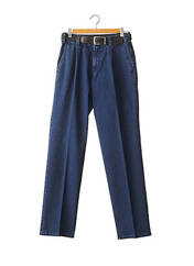 Jeans coupe droite bleu M.E.N.S pour homme seconde vue