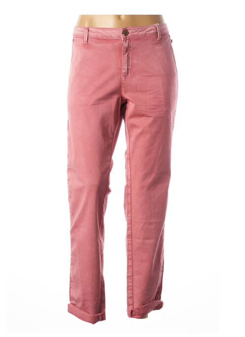 Pantalon droit rose SUMMUM pour femme