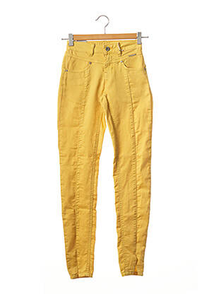 Pantalon slim jaune CREAM pour femme