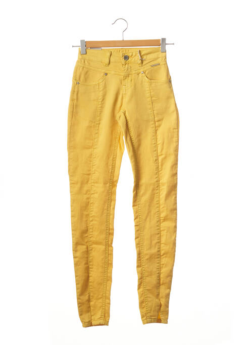 Pantalon slim jaune CREAM pour femme