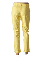 Pantalon 7/8 jaune C'EST BEAU LA VIE pour femme seconde vue