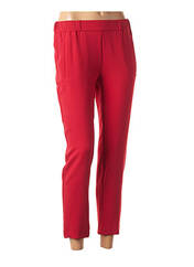 Pantalon 7/8 rouge OTTOD'AME pour femme seconde vue