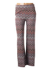 Pantalon droit rouge AU SOLEIL DE ST TROPEZ pour femme seconde vue