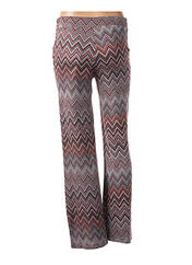 Pantalon droit rouge AU SOLEIL DE ST TROPEZ pour femme seconde vue