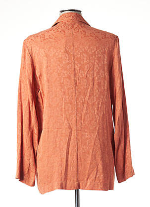 Blazer fausses poches orange LA FEE MARABOUTEE femme